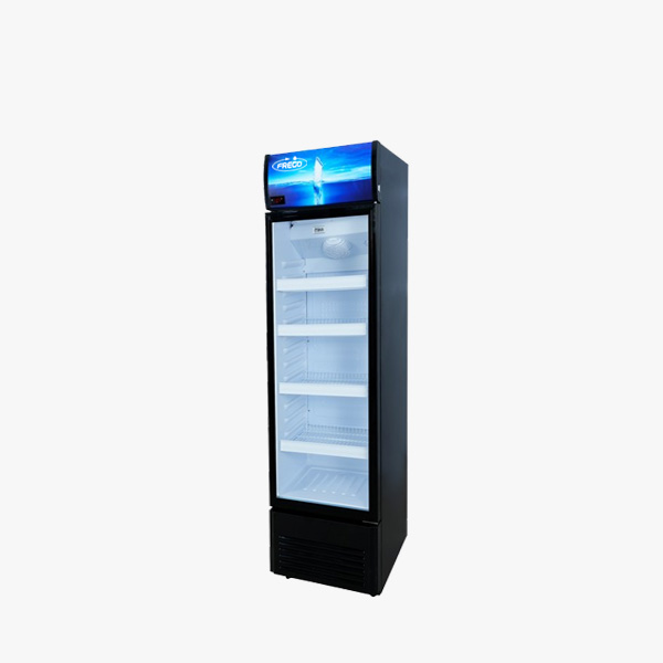 Upright Showcase Single Door 195L